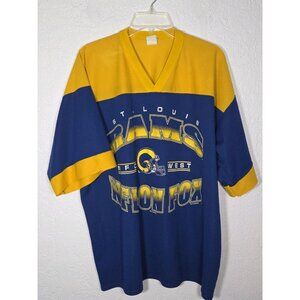 Men’s Vintage NFL On Fox St Louis Rams Jersey Size XL
